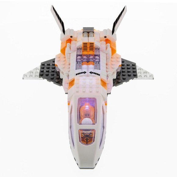 Laser Pegs Mars Silverhawk Building Playset Kids 7+ New! - Picture 2 of 11